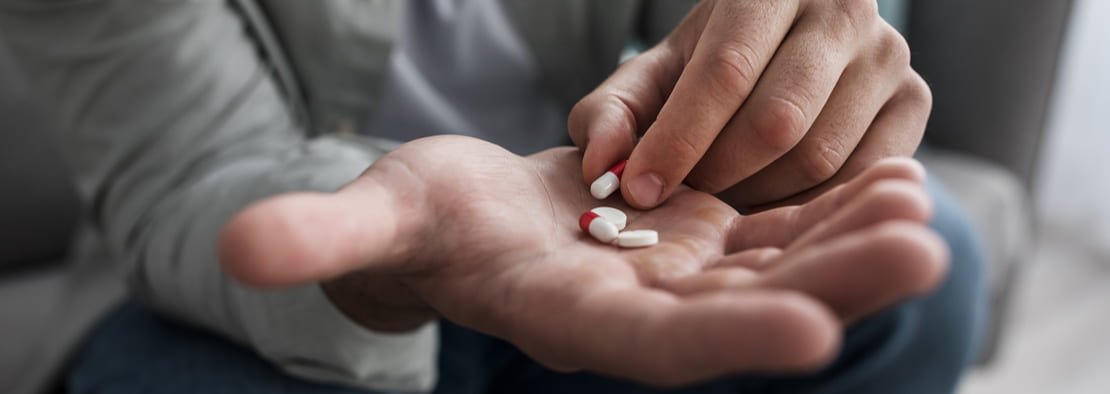 Таблетки в ладони